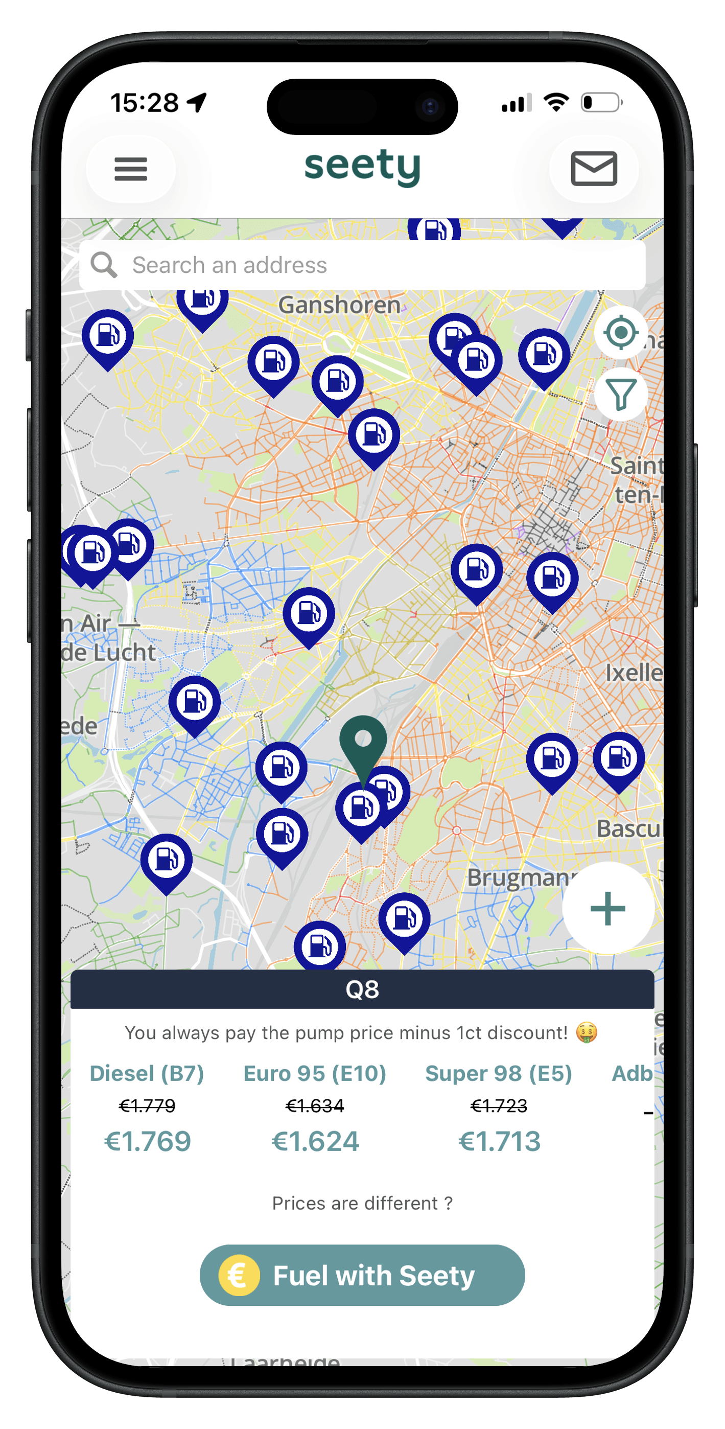 Preview of the Seety fueling experience