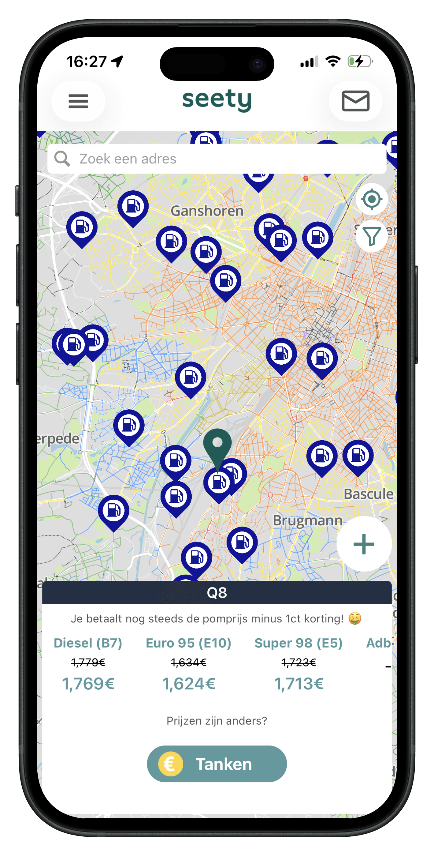 Preview of the Seety fueling experience