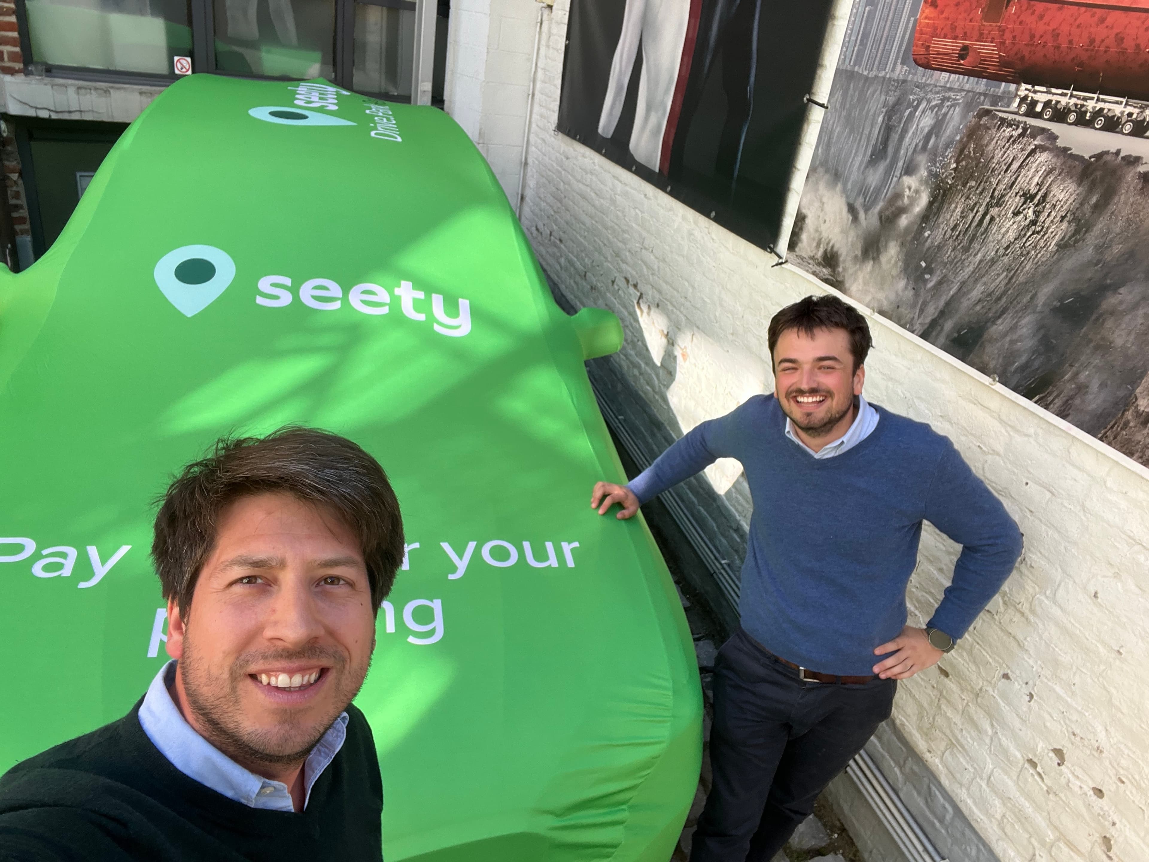 Seety-team op een evenement