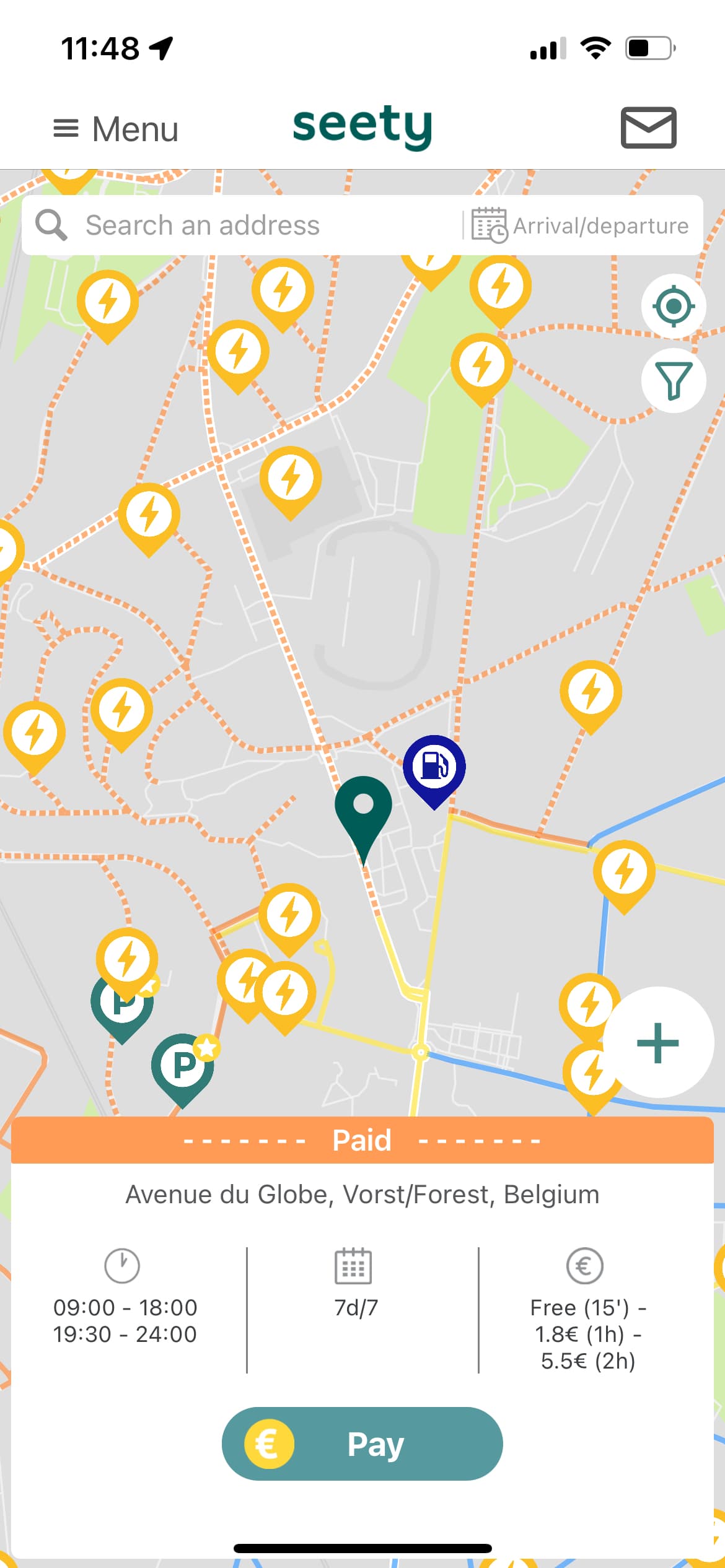 Parcheggio rapido e senza problemi