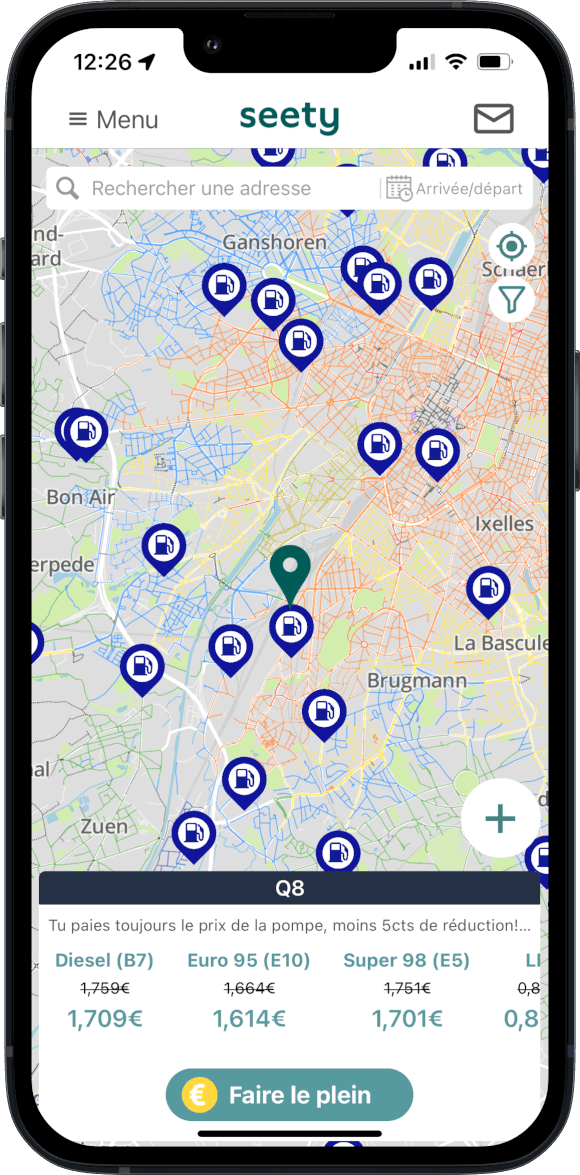 Preview of the Seety fueling experience