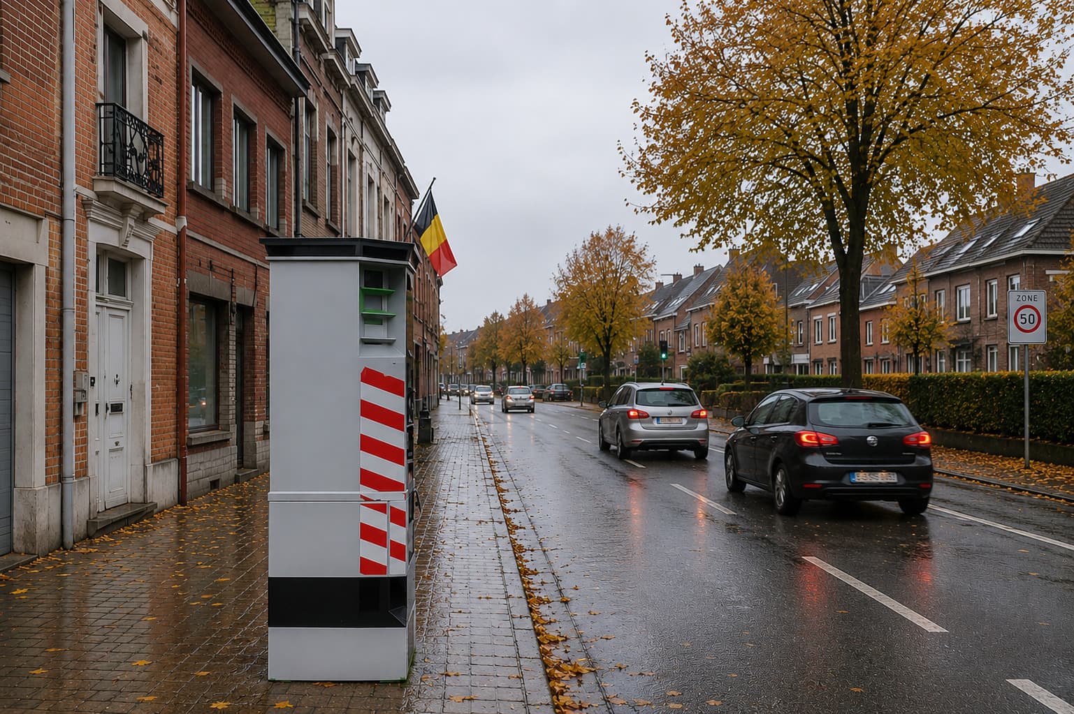 Radar intelligent et contrôle de vitesse en Belgique
