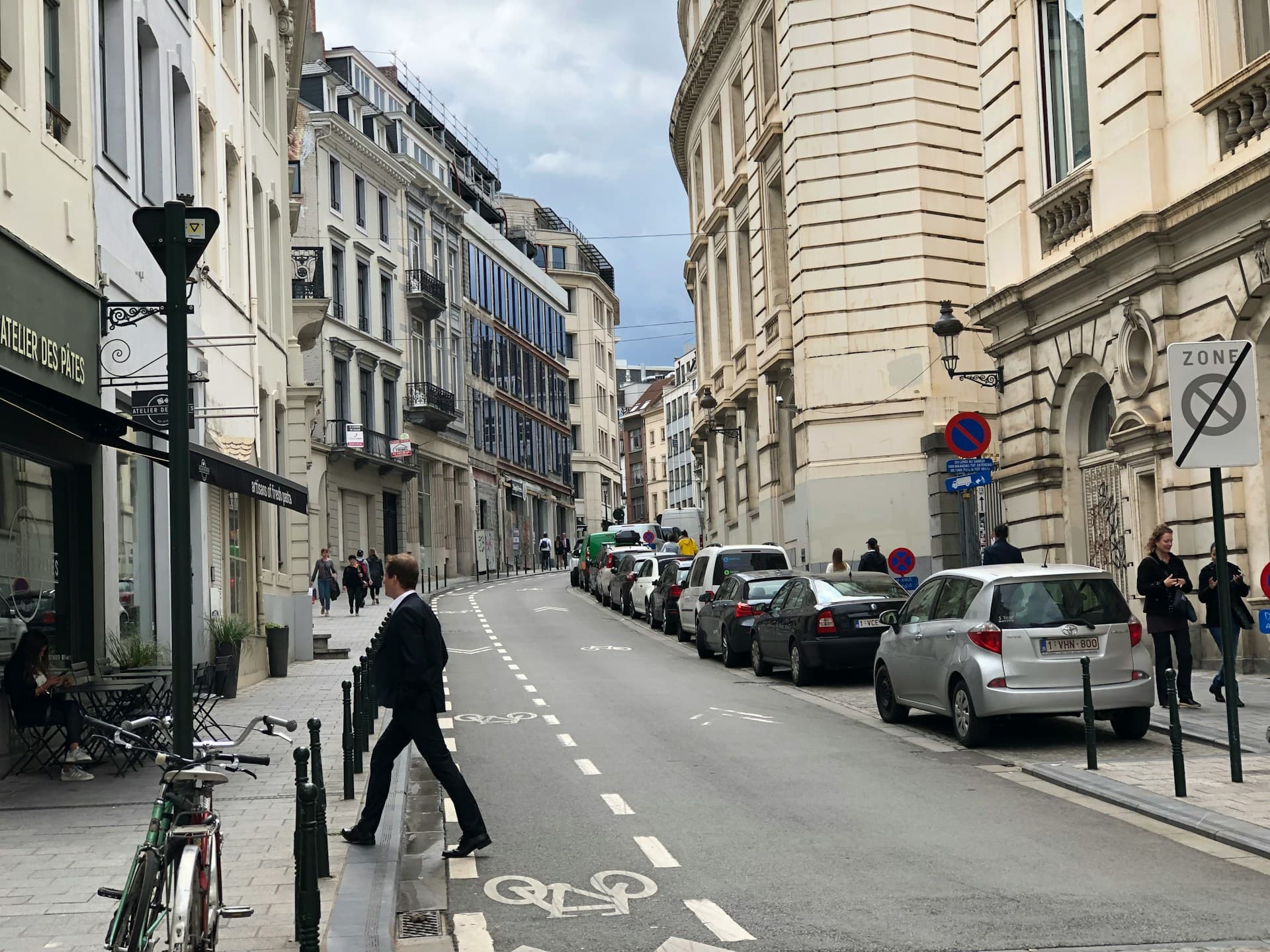 Straatparkeren in Brussel