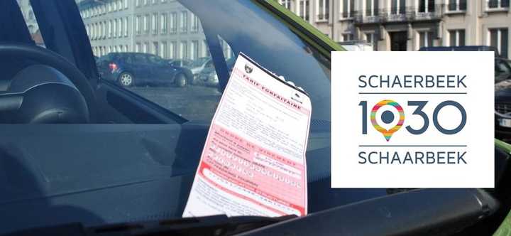 Contest a parking ticket in Schaerbeek
