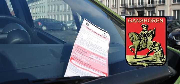 Contest a parking ticket in Ganshoren
