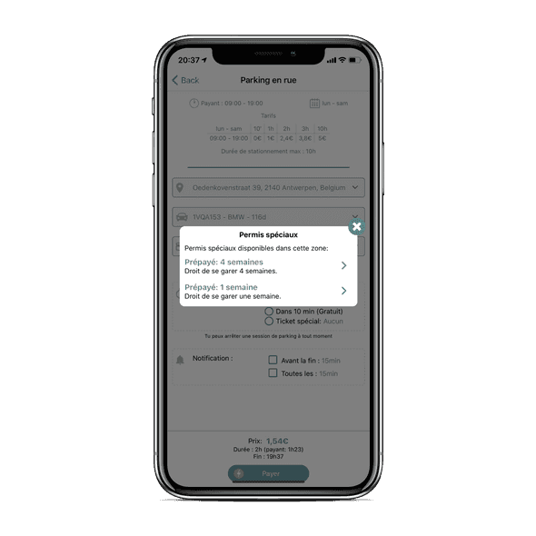Hoe een parkeerticket van 1 of 4 weken in Antwerpen kopen? Seety