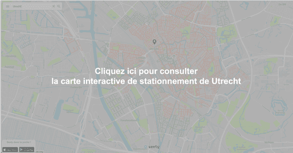 Carte interactive de stationnement à Utrecht