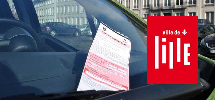 Contest a parking ticket in Lille