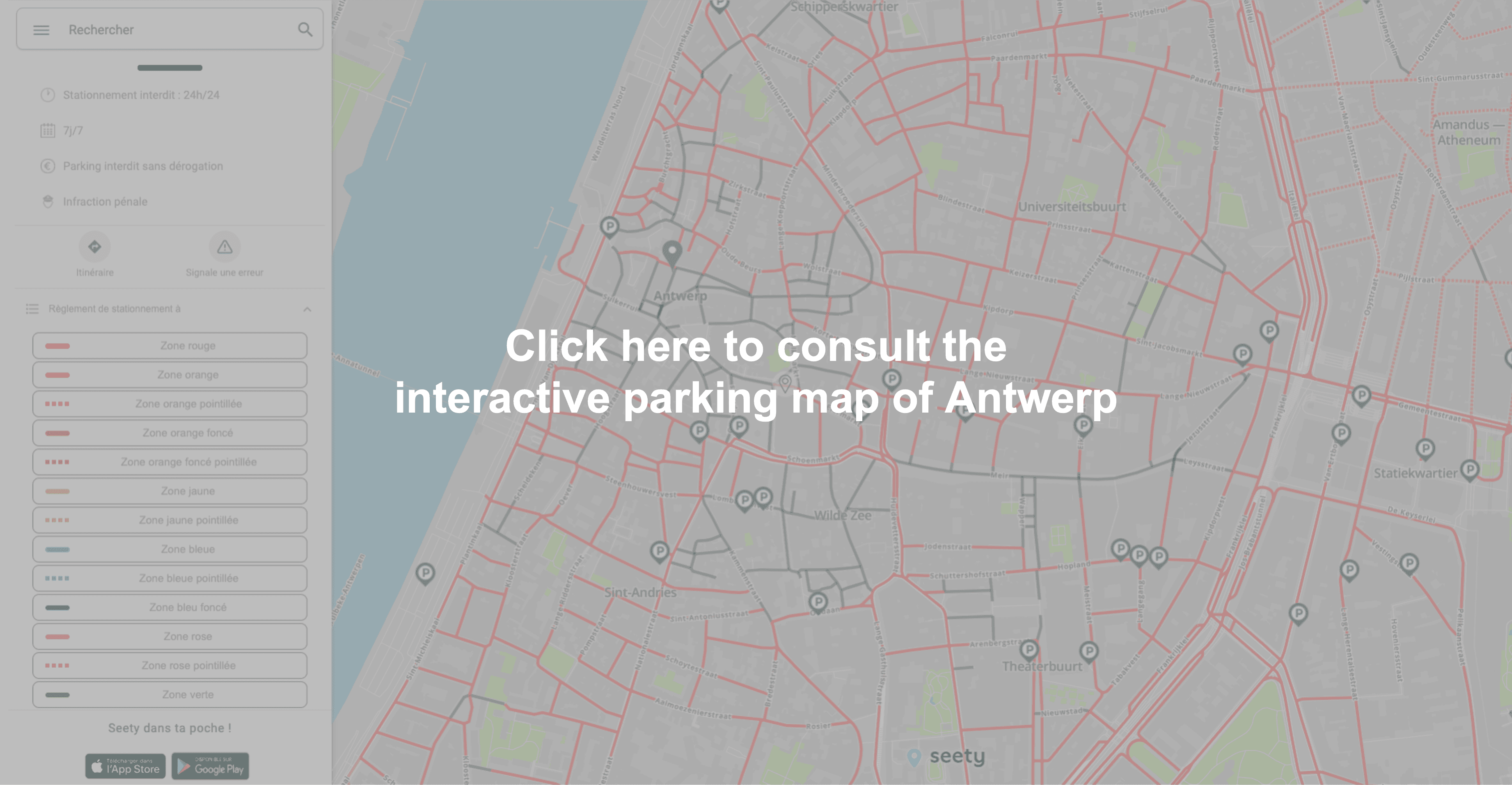 Tips to park in Antwerp