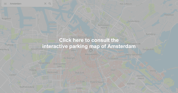 Interactive parking map - Amsterdam