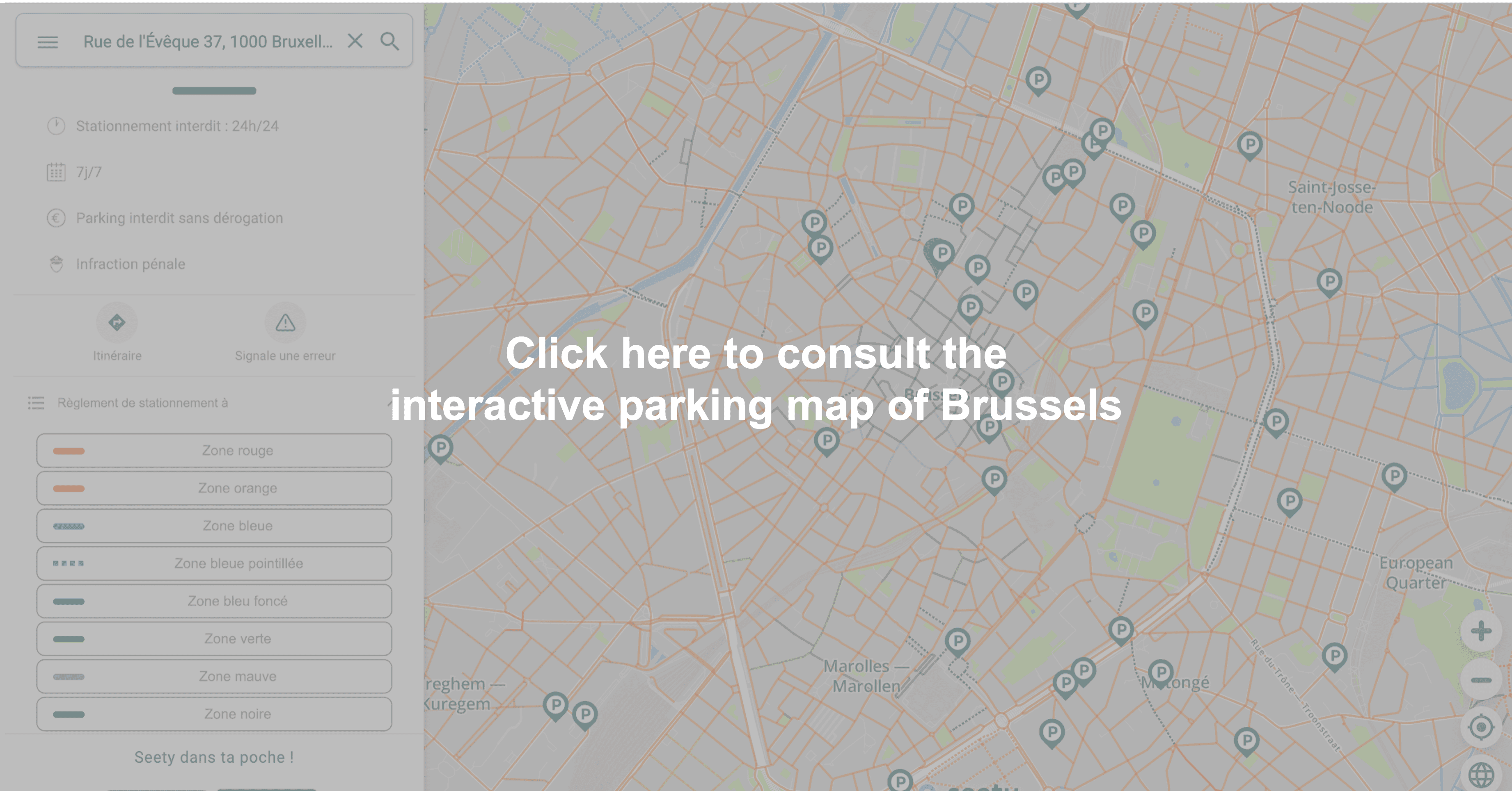 Tips to park in Brussels