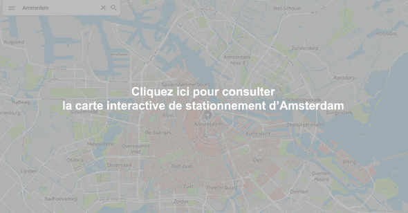 Carte interactive de stationnement à Amsterdam