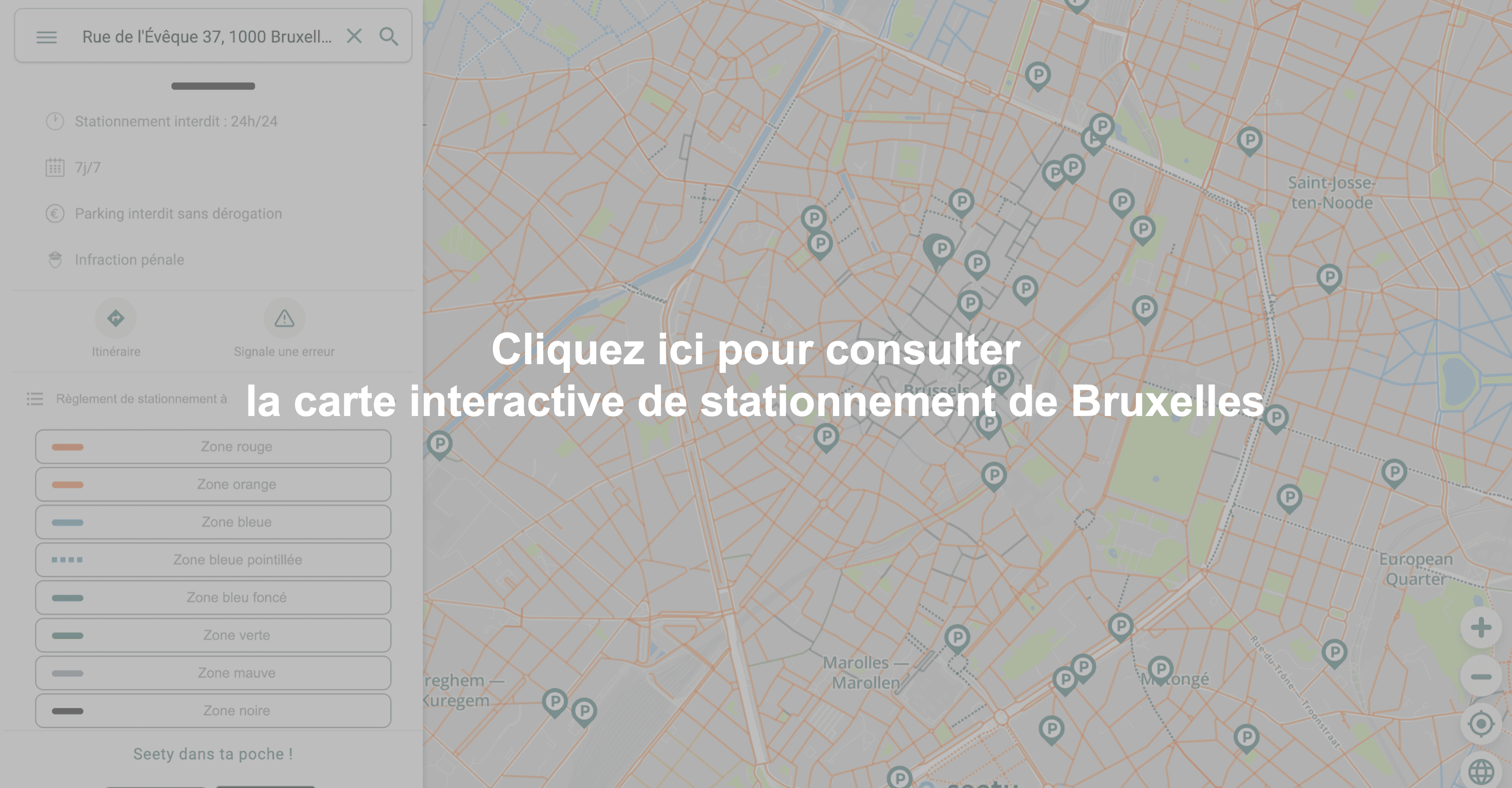 Où se garer à Bruxelles ? Bons plans parking à Bruxelles Parking gratuit et moins cher