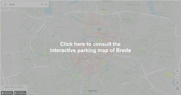 Interactive parking map - Breda