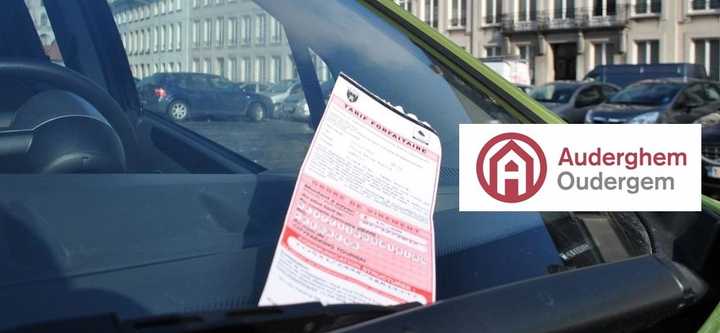 Contest a parking ticket in Auderghem